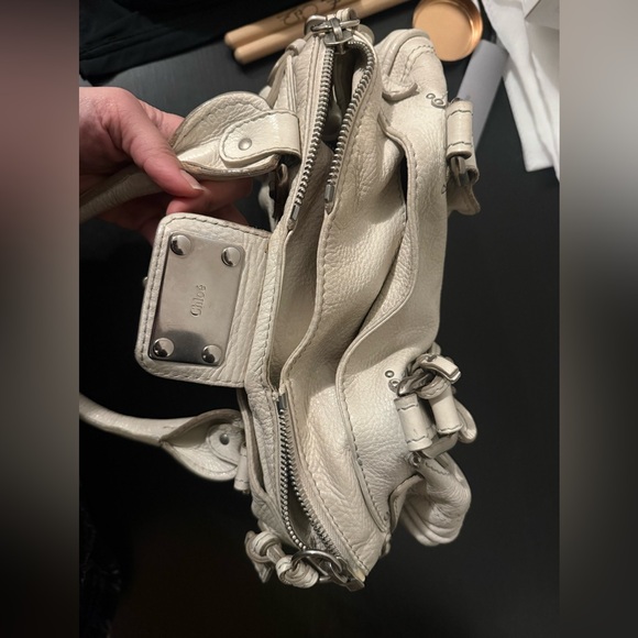 Chloe Cream Leather Paddington Handbag - Picture 9 of 11